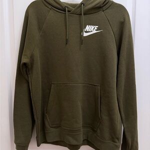 Nike Olive Green Hoodie